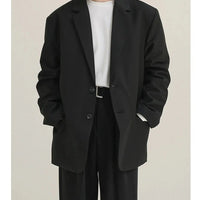 Oversized Basic Suit Blazer