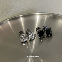 Square Zircon Earrings