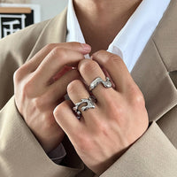 Liquid Lava Design Ring