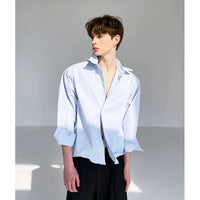 Pure Cotton Slim Fit Long-Sleeve Shirt