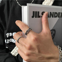 Vintage Pattern Cutout Ring