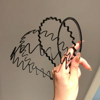 Black Metal Headband