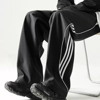 Side Striped Fit Athletic Pants
