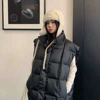 Kapitone Yastıklı Kolsuz Kış Yeleği 