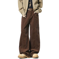 Corduroy Wide Leg Casual Pants