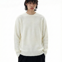 Pleated Knitted Round Neck Bottoming Sweater