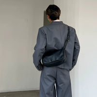 PU Deri Omuzdan Çapraz Taşıma Çantası 