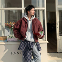 جاكيت بومبر مبطن ريترو 