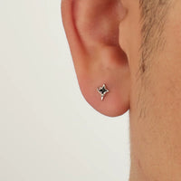 S925 Silver Star Stud Earrings