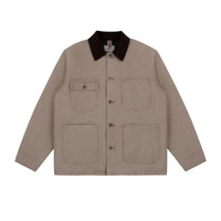 جاكيت عمل متعدد الجيوب بأسلوب الحظيرة 