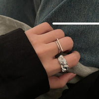 Conjunto de Anéis de Metal 