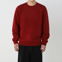 Crew Neck Knit Pullover Sweater