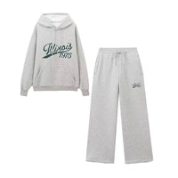 Ensemble de sweat à capuche et pantalons graphique Illinois 