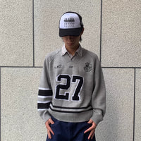 Numara 27 V Yaka Triko Kazak 