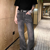 Rhinestone-Embellished  Jeans