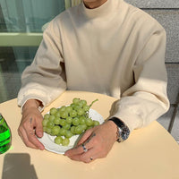 Suéter de Gola Alta 