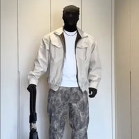 Mountain Style Distressed Cargo Jacket