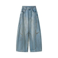 Wide Leg Soft Denim Pants