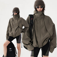 Hooded Outdoor Mountaineering Jacket