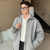 سترة كارديجان بسحاب من الفيسكوز العادي 