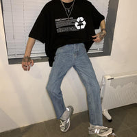 Casual Cropped Jeans