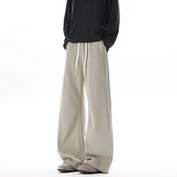Wide Leg Drawstring Elastic Waist Pants