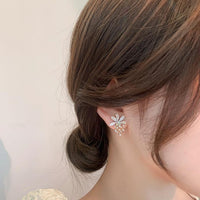 Çiçek Havai Fişek Küpeleri 