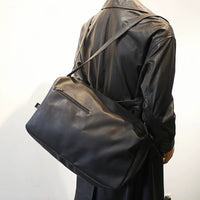 Grand Sac Bandoulière en Cuir de Grande Capacité 