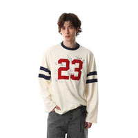 Retro Numara 23 Uzun Kollu Kazak 