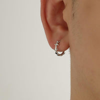 Pendientes de espinas circulares