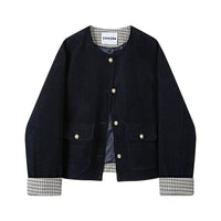 Manteau décontracté à boutons pour femmes avec poches 