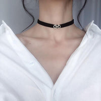 Collana Chocker Nera 