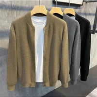 LUUD Cardigan zippé en tricot 