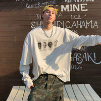 Streetwear Graphic Long Sleeve T-Shirt