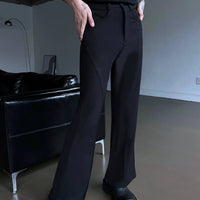 Black Slim Fit Dress Pants