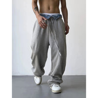 Two-piece Jeans Waist Sweatpants