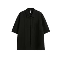 Short Sleeve Loose Fit Casual Shirt