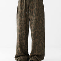 Kaplan Desenli Bol Kesim Eşofman Altı 