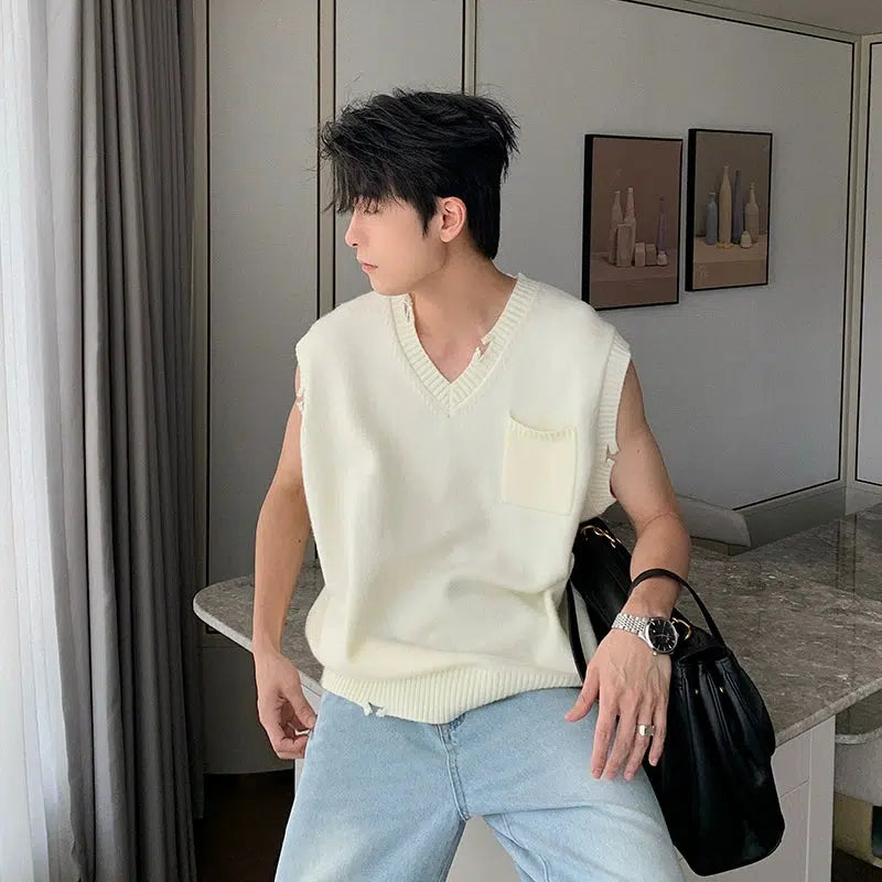 Classic V-Neck Sweater Vest