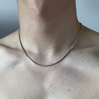 Minimalist Snake Chain Necklace