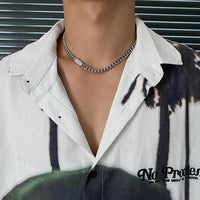 Collar Choker Cubano 