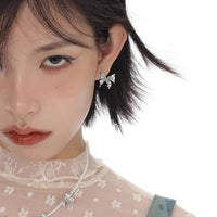 Blue Butterfly Earrings