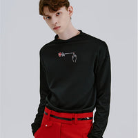 Graphic Long Sleeve Pullover