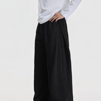 سروال رياضي بليسيه A-Line واسع الساق 