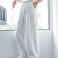 루즈 핏 에어 레이어 캐주얼 팬츠 