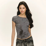 6200441094835,6200441094836,6200441094837,6200441094838, Fitted Graphic Short Sleeve T-Shirt