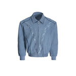 6035364649624,6035364649625,6035364649626,6035364649627,6035364649628, Flame Embroidered Canvas Zip Jacket