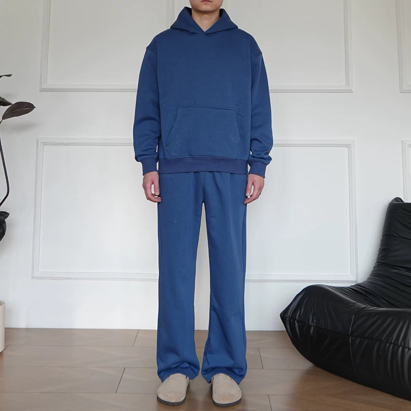 Fleece-Lined Hoodie and Sweatpants Set 3