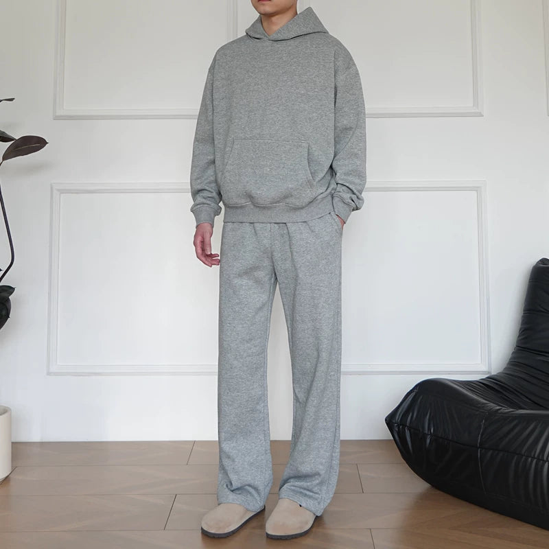 Fleece-Lined Hoodie and Sweatpants Set 5