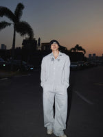 Floral Embroidered Long Sleeve Button-Up Shirt 2